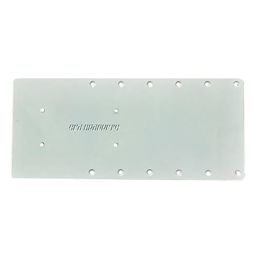 Sea Brackets 16" Straight Trolling Motor Plate f/Garmin Kraken [SEA2301]