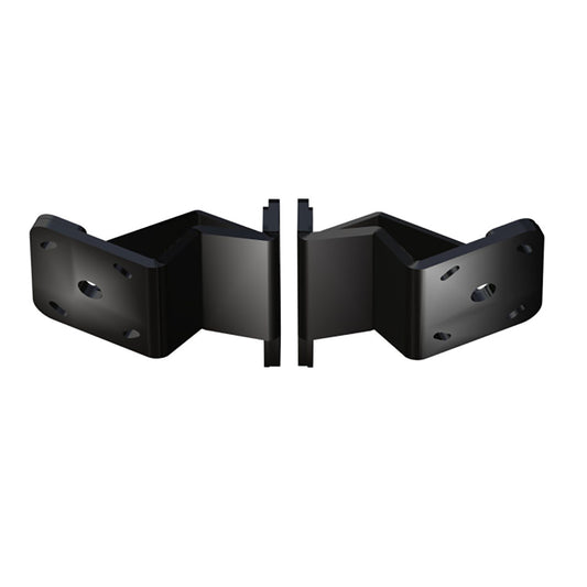 Power-Pole Dual Braced Kit S-2-6 - Black [PKBD-S-2-6-BLK]