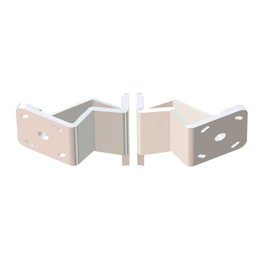 Power-Pole Dual Braced Kit S-2-6 - White [PKBD-S-2-6-WT]