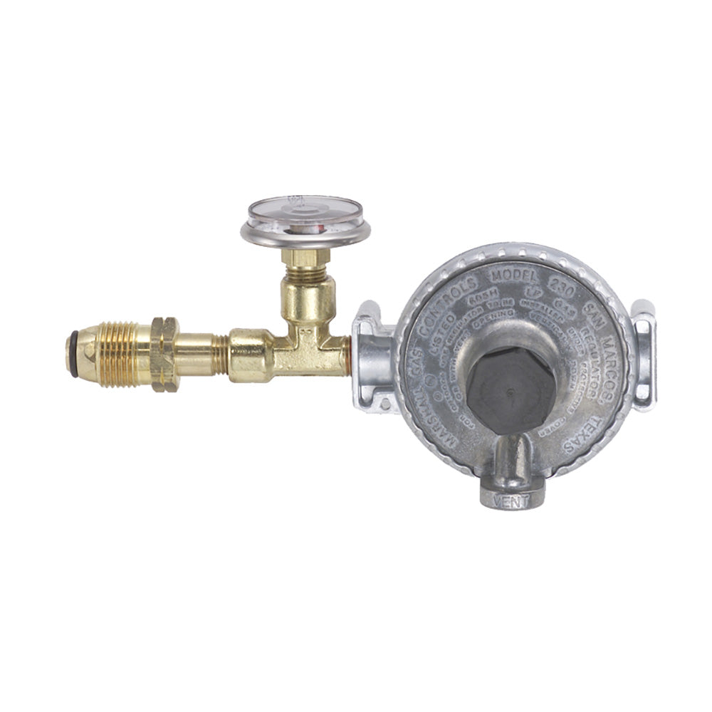 Trident Marine Single Stage Regulator w/300 PSI Gauge w/Tank Mount [1200-1411]