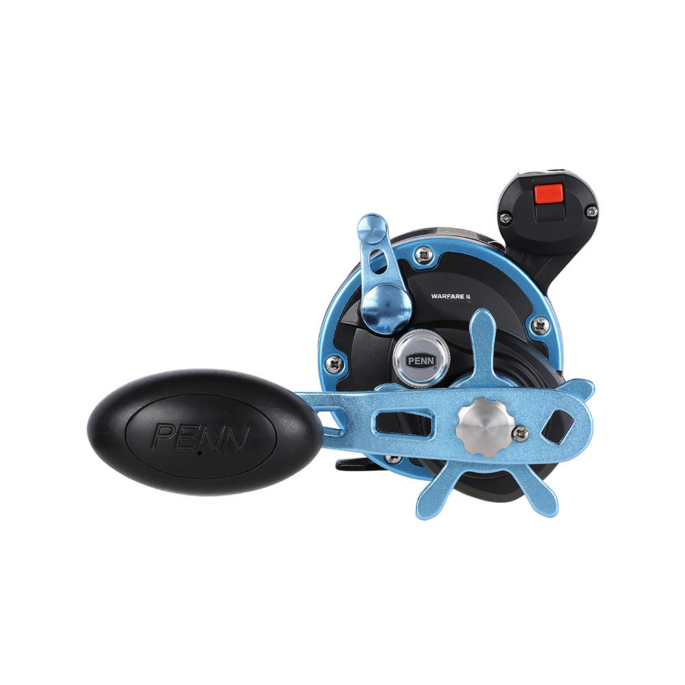 PENN WARII15LWLC Warfare II Level Wind 15 Right Hand Conventional Reel w/Line Counter [1639162]