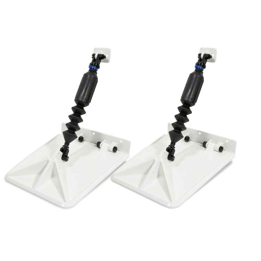 Lectrotab Smart Tabs SX 9.5 x 10 f/15-18 Boat w/60 - 135HP - White [SXW9510-60]
