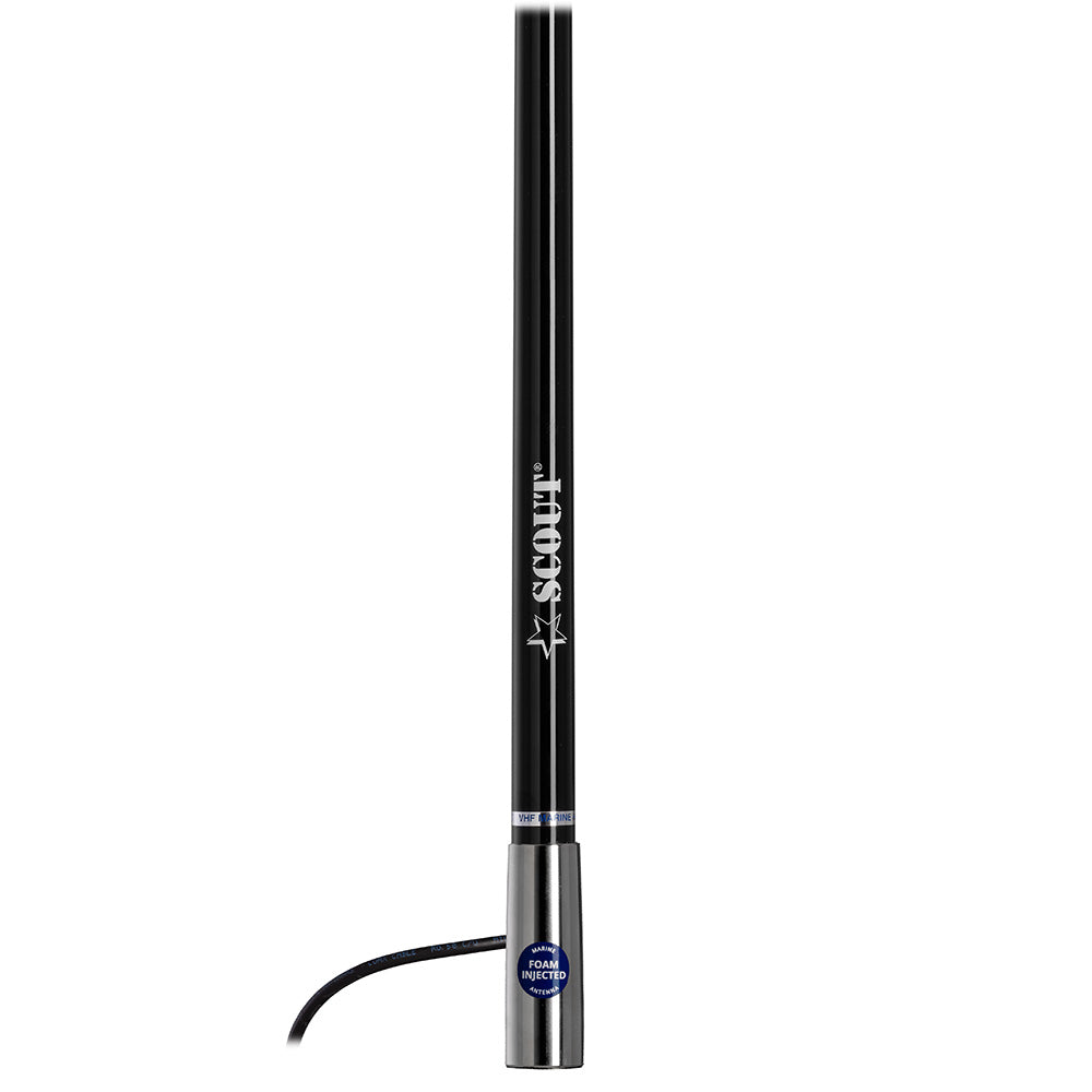 Scout TitanSeries4' Black AM/FM Antenna Fiberglass [PF AN NAMFM012T]
