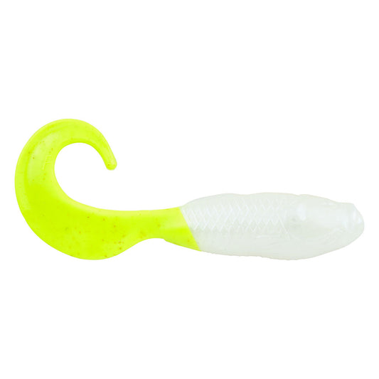 Berkley Gulp! Saltwater Swimming Mullet - 6" - Pearl White/Chartreuse [1519968]