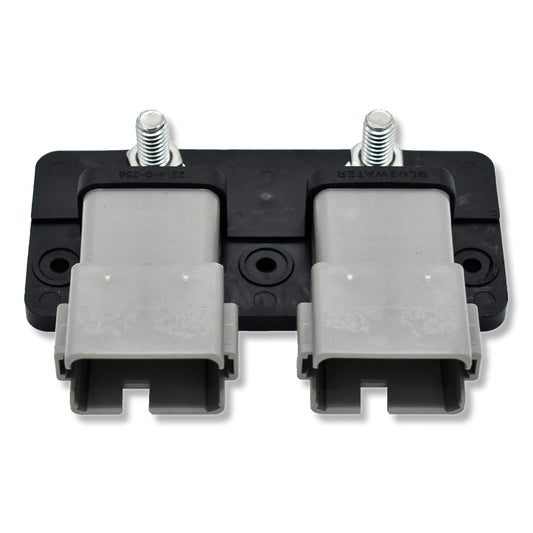 Bluewater Dual 12 Position Male Sealed Deutsch Connector Busbar - 5/16" Stud [2314-D-256]