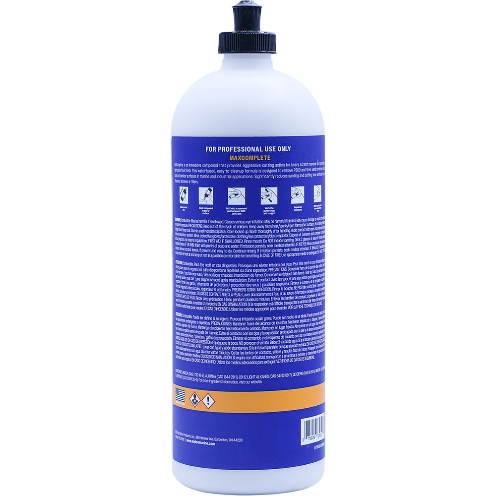 Malco MaxComplete Compound - 32oz [163032]