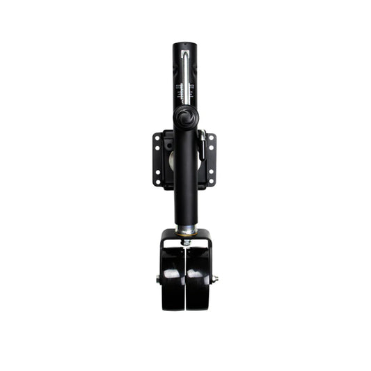 Powerwinch Select Series Jack - 1500lb, Bolt-On, Double Wheel, Carbon Black [21400-J-1500-B2-B-R]