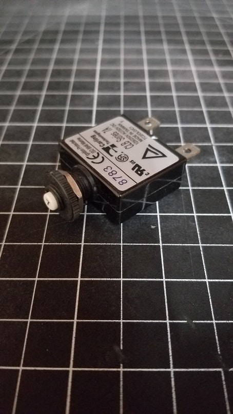 Blue Sea systems resettable marine circuit breaker 1/4″ Male - TEST
