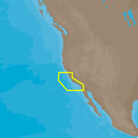 C-MAP  4D NA-D952 San Diego to Santa Cruz [M-NA-D952-MS]