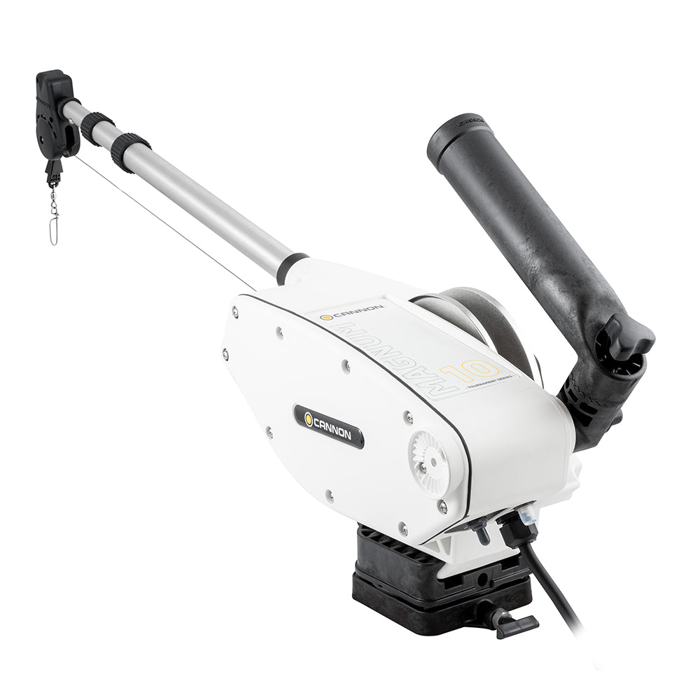 Cannon Magnum 10 TS Electric Downrigger w/Black Cover [1902310/BLKCOVER]