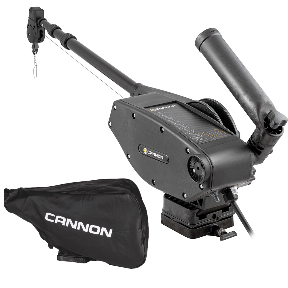 Cannon Magnum 10 Electric Downrigger w/Black Cover [1902305/BLKCOVER]