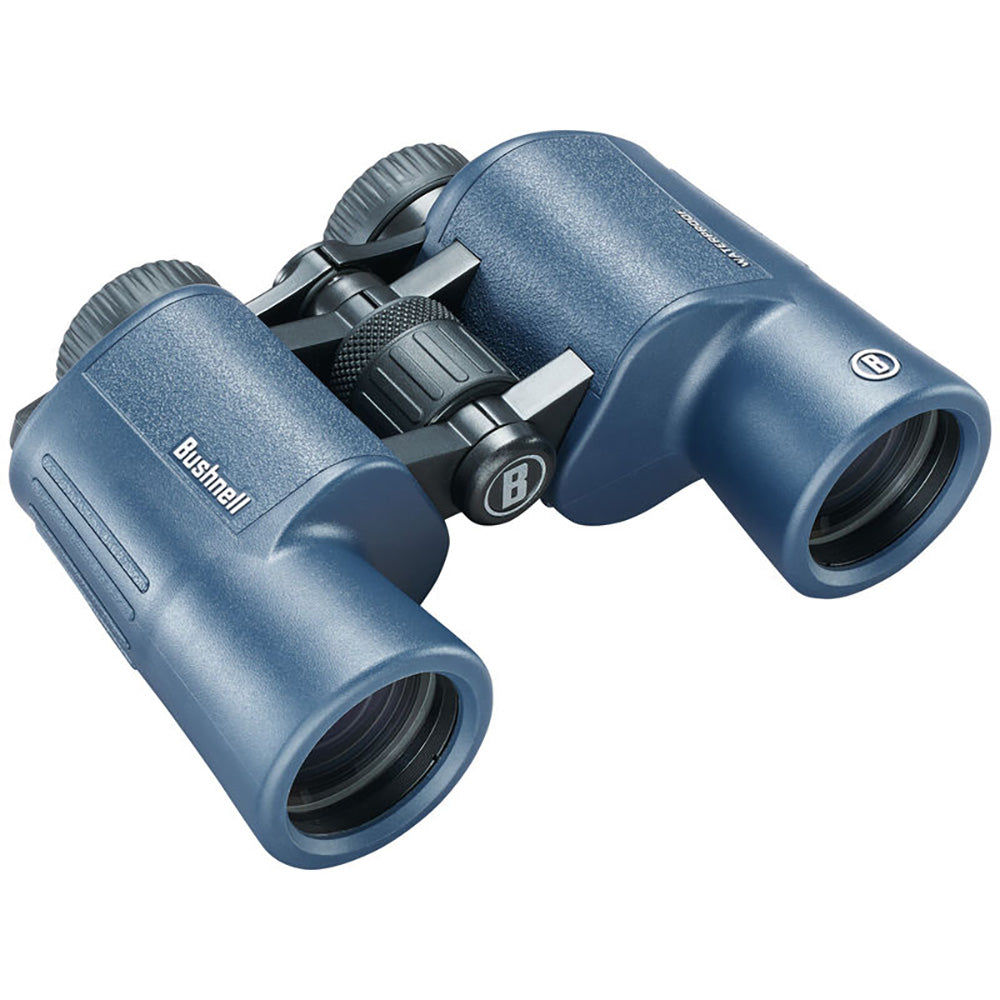 Bushnell 10x42mm H2O Binocular - Dark Blue Porro WP/FP Twist Up Eyecups [134211R]